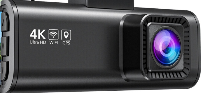 REDTIGER Dash Cam 4K Front and Rear Dual Dash Camera Built-in WiFi GPS for Cars