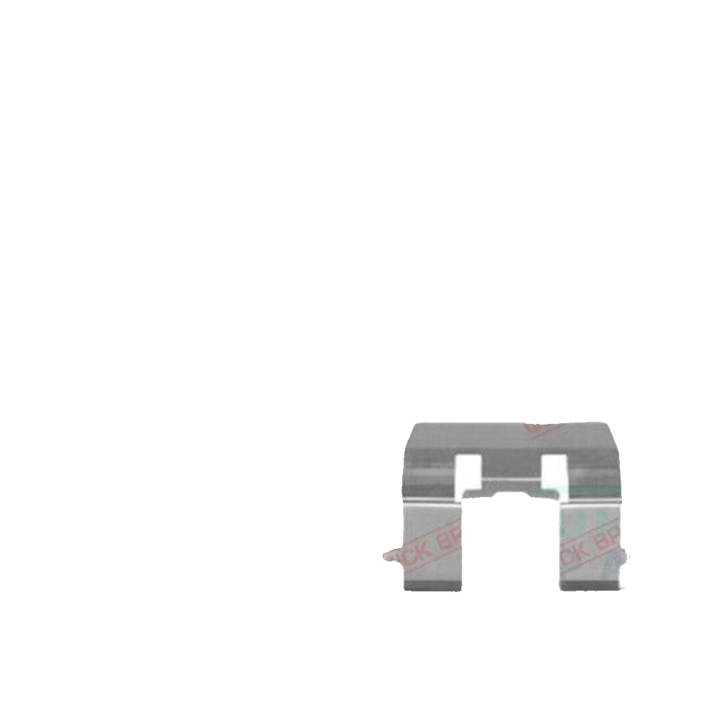 Front QUICK BRAKE 109-1281 Accessory Kit, disc brake pad for HONDA