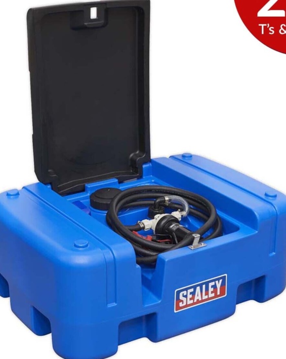 Sealey ADB200T 200L Portable AdBlue Tank 12V