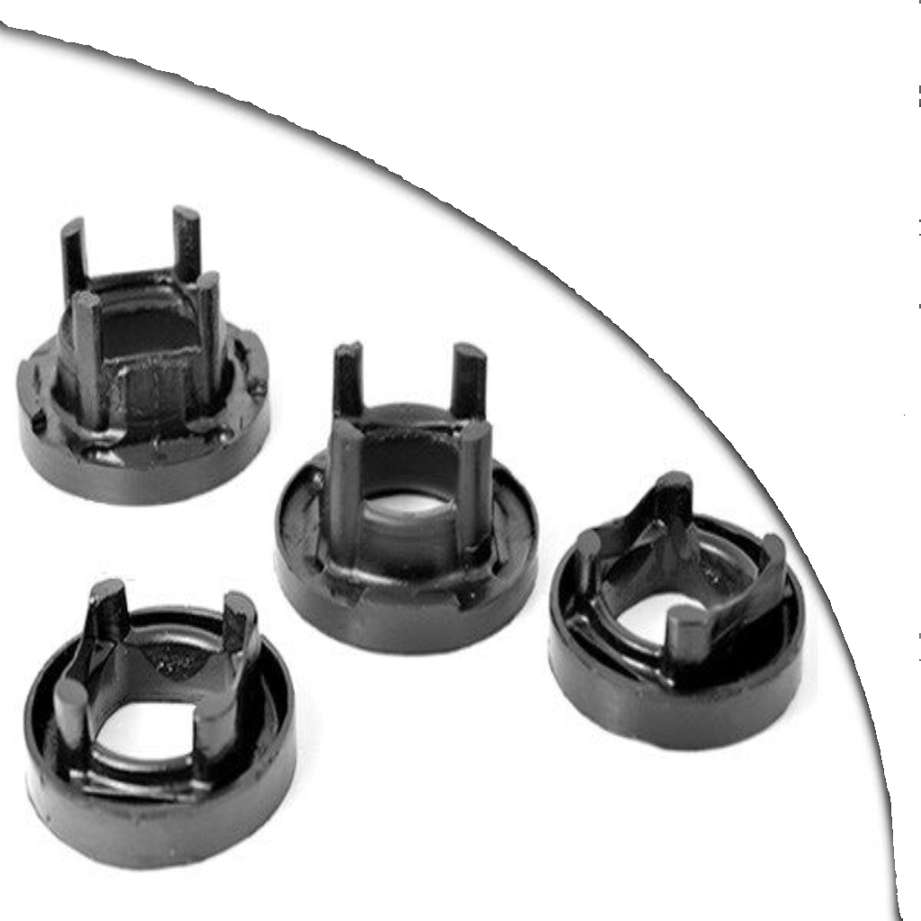 Powerflex Black RrSubframe Fr Mnt Insert For BMW E90 3Series 4Dr 05- PFR5-419BLK