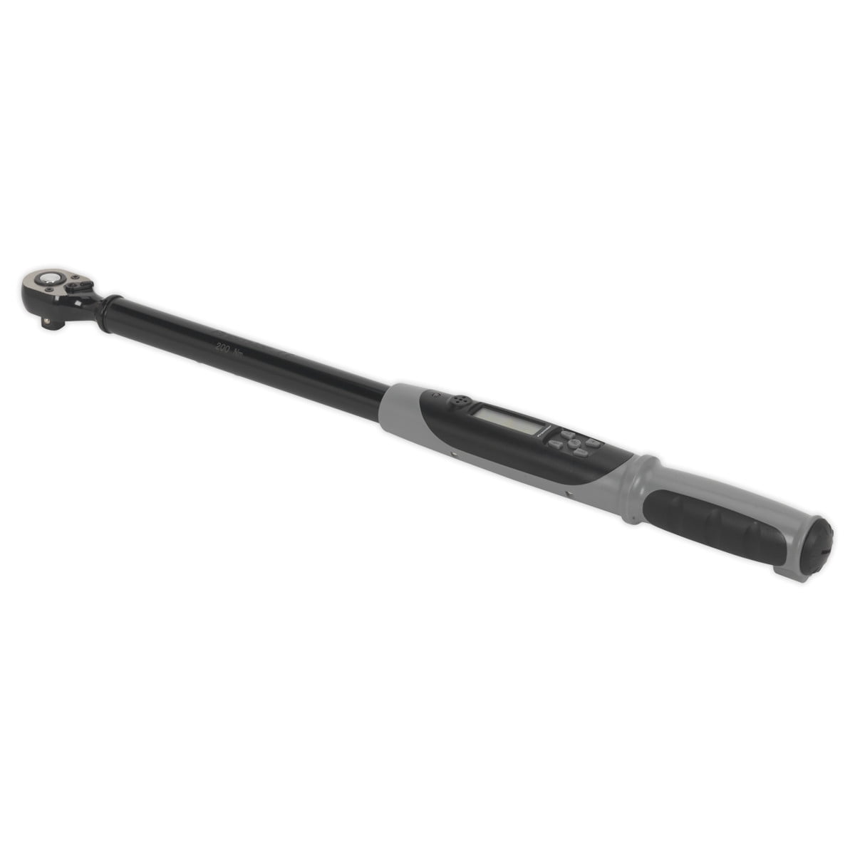 - Sealey Angle Torque Wrench Digital 1/2"sq Drive 20-200Nm(14.7-147.5Lb.ft) Black Series Stw306B - Image 3