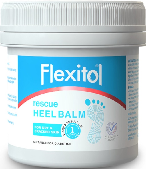 Flexitol Cracked Heel Balm 485g Tub - Dry & Rough Skin Moisturising Foot Cream