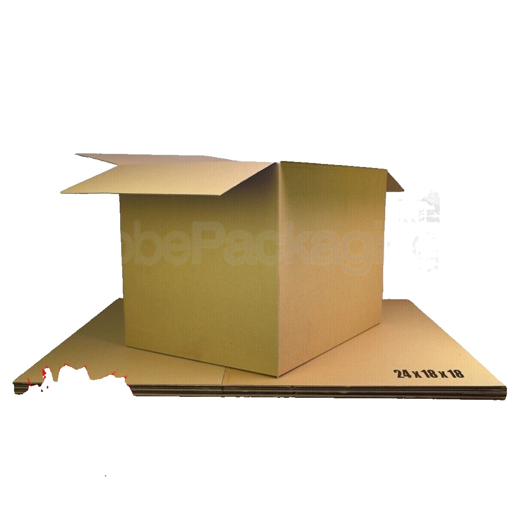 20 X-LARGE S/W Cardboard Removal Moving Packing Boxes 24x18x18"" SW *OFFER 24HRS*