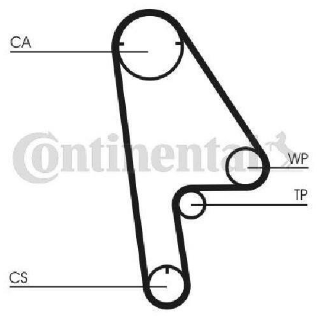 Timing Belt Set for HONDA:ODYSSEY,SHUTTLE,ACCORD V,ACCORD VI,ACCORD Mk V