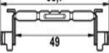 Front ATE 13.0460-7360.2 Brake Pad Set, disc brake for ABARTH,FIAT,LANCIA