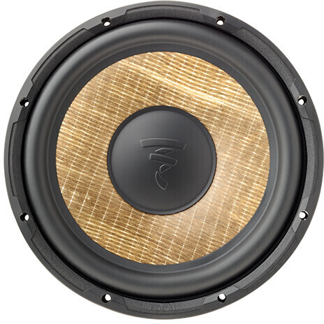 FOCAL SLIMLINE SQ SUBWOOFER P25FSE 250mm 560 WATTS FLAX CONE PREMIUM BUILD