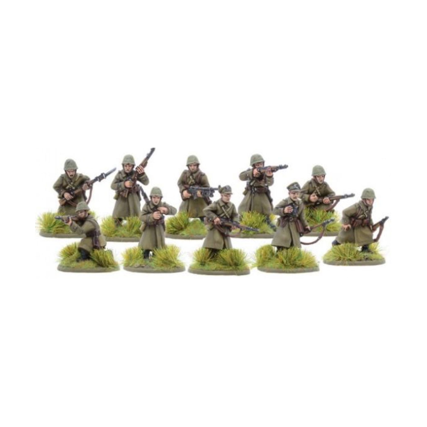 Bolt Action - Polish Infantry Squad in greatcoats - Warlord Games