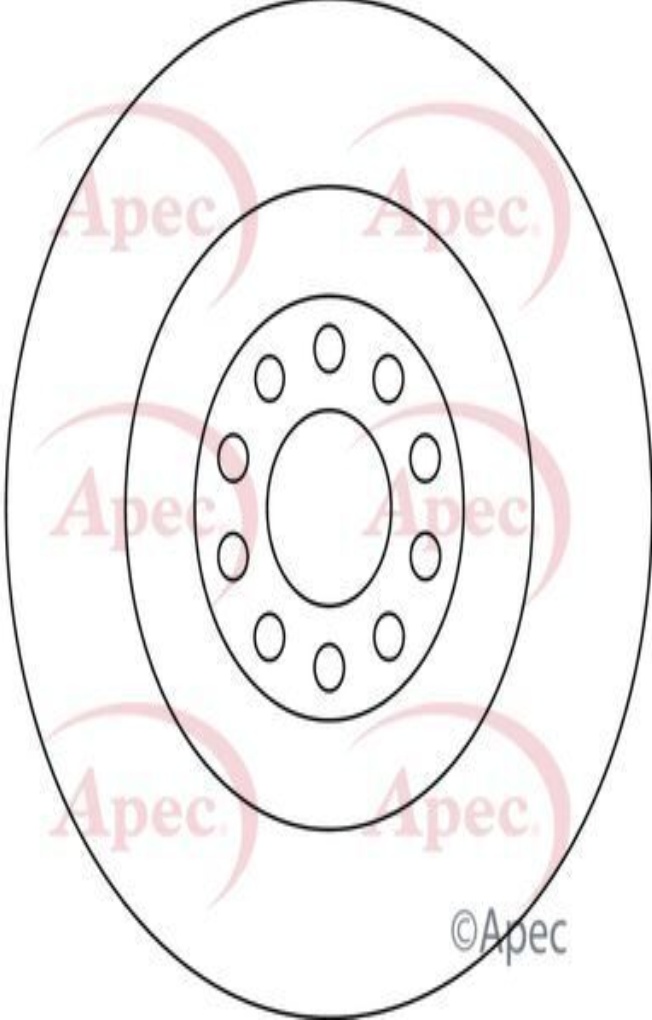 APEC Brake Disc Front - DSK3691