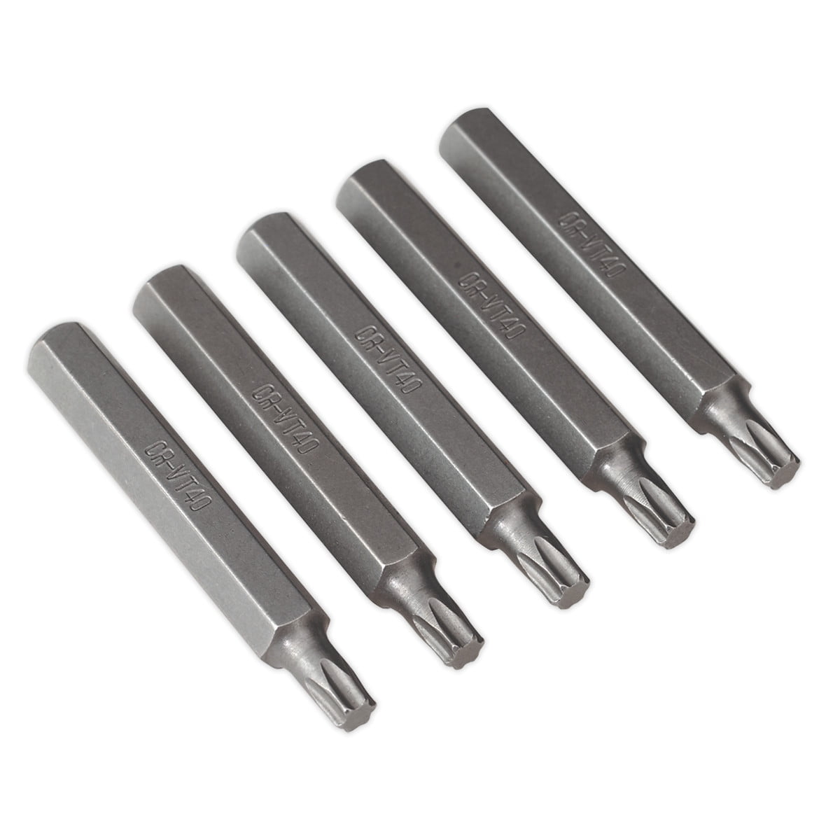 Sealey TX40L5 Premier Long TRX-Star* Bit T40 - Pack of 5