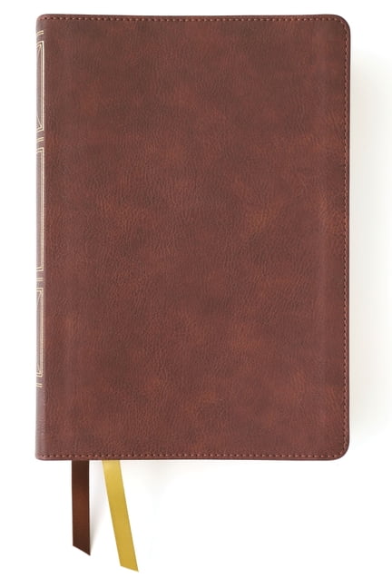 NKJV, Thompson Chain-Reference Bible, Leathersoft, Brown, Red... - 9780310459484