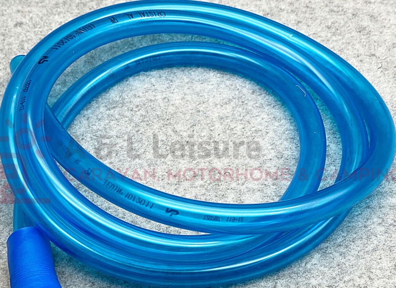 W4 Caravan Motorhome 2m Fill-Up Tube & Hose Water Tap Connector Adaptor - 00028