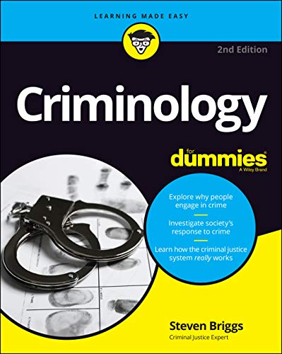 Criminology For Dummies by Steven Briggs (Paperback Book)