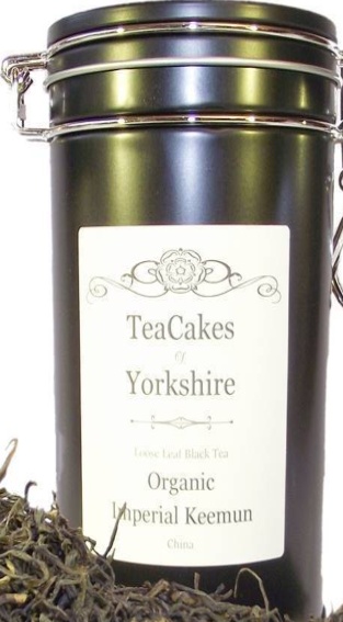 Organic Imperial Keemun Tea 100g Gift Caddy Black Speciality Loose Leaf