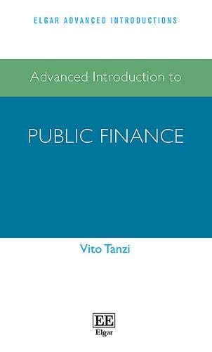 Advanced Introduction to Public Finance Tanzi Hardback Edward Elgar