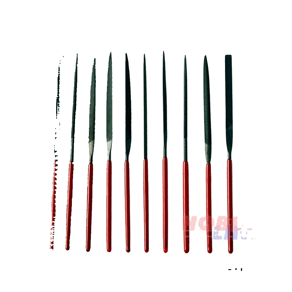 Steel File Set 10pc Mini in Wallet Expo Tools 72536