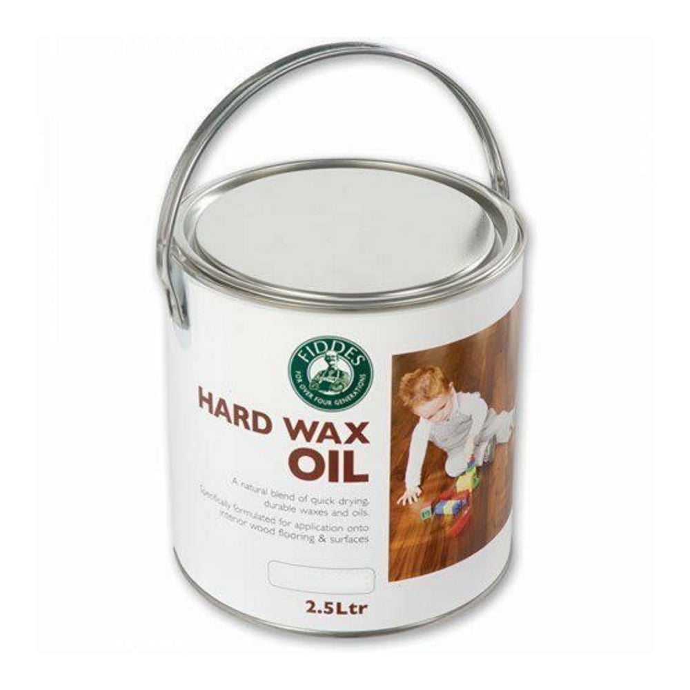 Fiddes Light Oak Satin Wood Hard Wax Oil 2.5L - Interior Woodcare - Durable Finish - Image 2