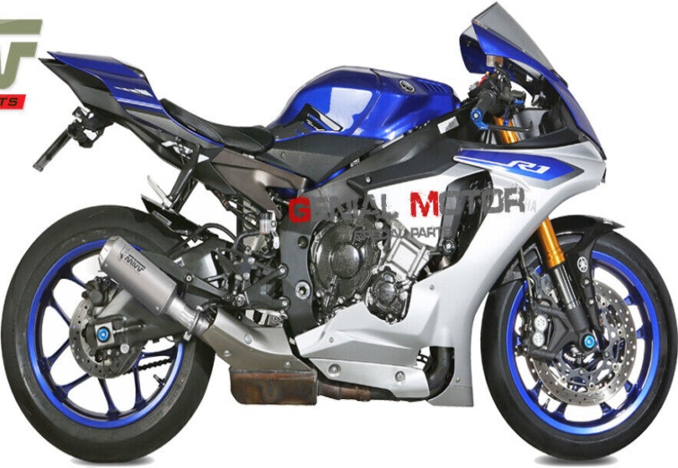 Mivv Approved Exhaust Muffler MK3 Steel for YAMAHA YZF 1000 R1 2015 > 2023