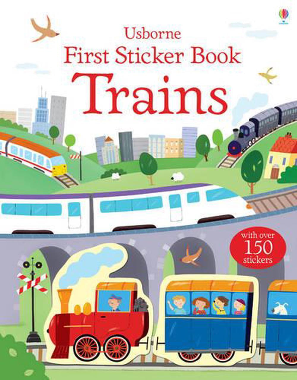 First Sticker Book Trains by Dan Crisp NEW Free UK Delivery - Image 4