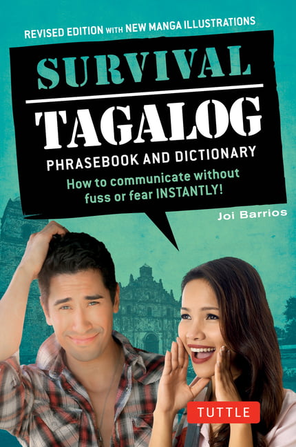 Survival Tagalog Phrasebook & Dictionary by Joi Barrios (Paperback Book)