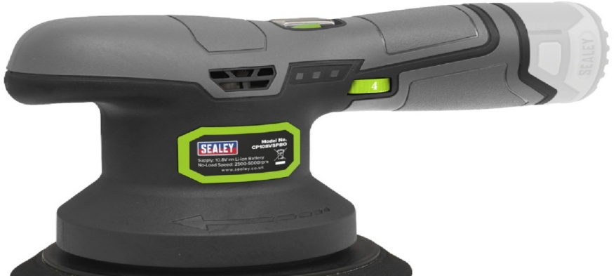 Sealey Ø150mm Dual Action Sander 10.8V SV10.8 Series - Body Only - CP108VSPBO - Image 3