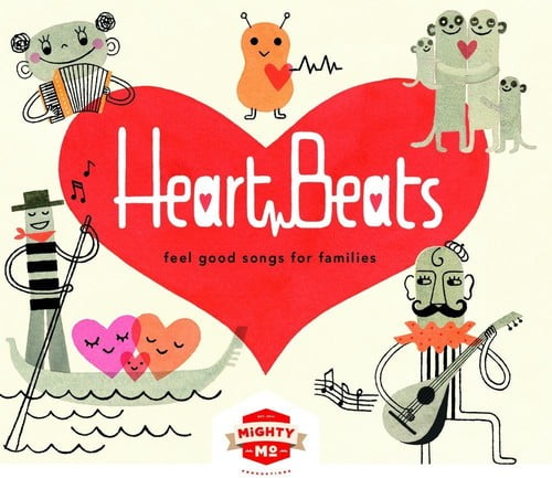 Heart Beats: Feel Good Songs for Families by Various Artists (CD, 2016)