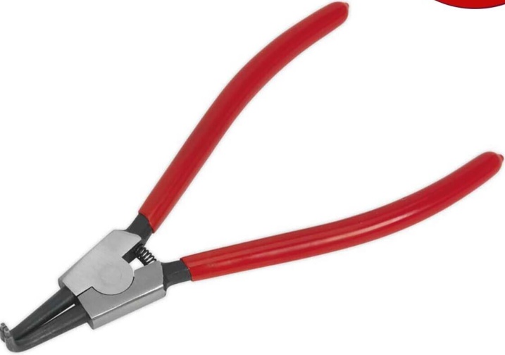 Sealey AK84561 Premier Circlip Pliers External Bent Nose 230mm