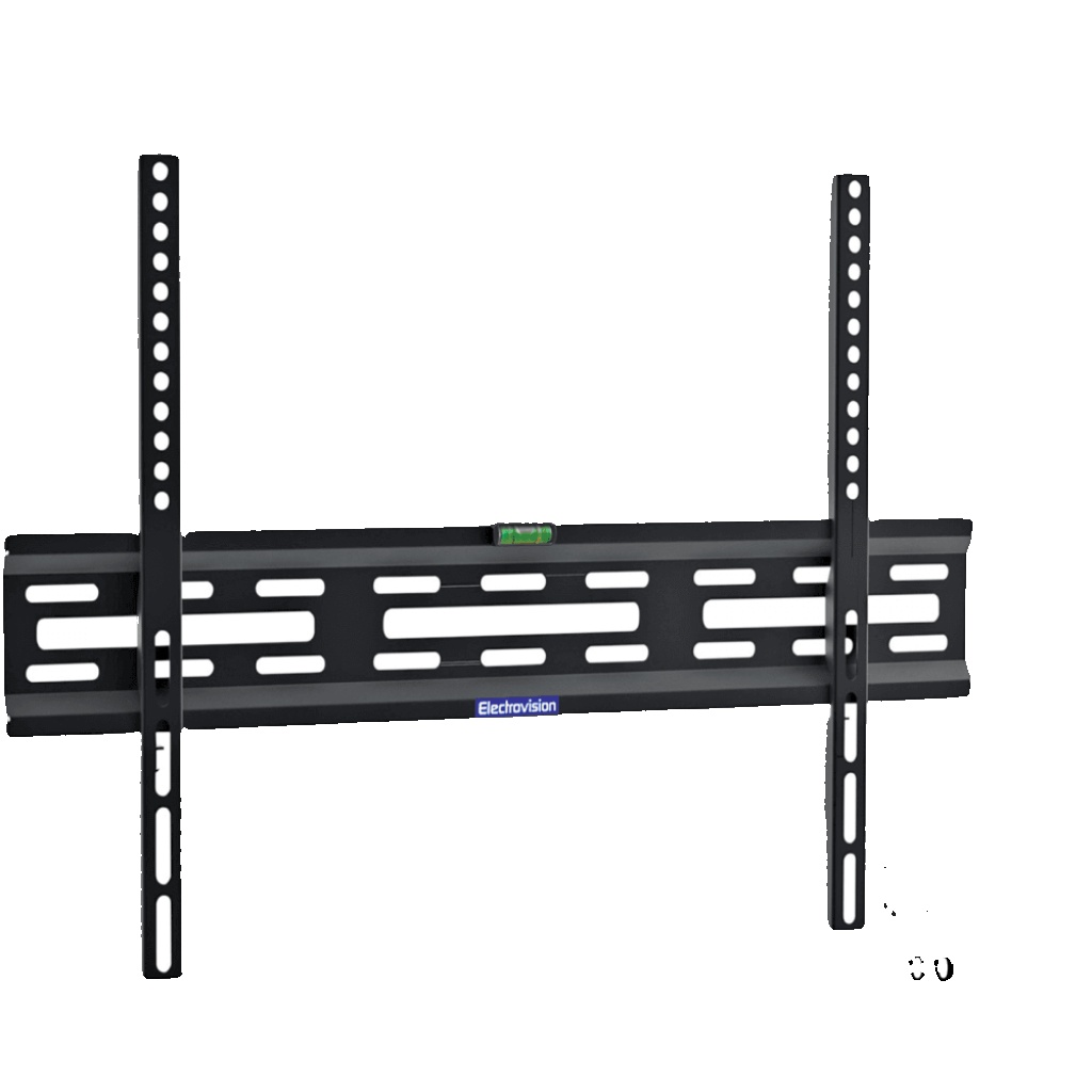 TV Wall Bracket Low Profile Fixed Mounting 32-65"" Inch Integral Spirit Level