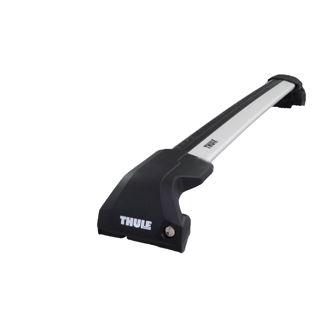 THULE WingBar Edge Silver Aluminium Roof Bars to fit Volvo XC60 Mk.1 08-17 Rails