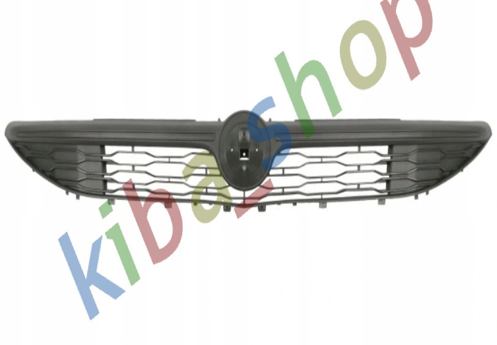 FIAT DOBLO 2015- FRONT GRILLE CENTER AIR INTAKE BLACK