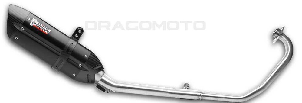 Komplette Aupuff YAMAHA YZF R125 2018 MIVV Suono Schwarz