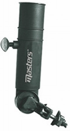 MASTERS DELUXE GOLF UMBRELLA HOLDER / UNIVERSAL / FITS ALL GOLF PUSH TROLLEYS