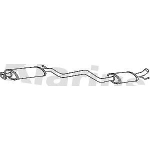 Klarius box with centre pipe fits Alfa Romeo 147 1.6 2.0 00-05 AR232K