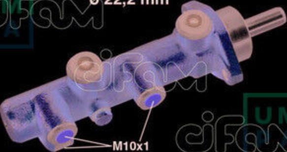 Original METZGER Master Brake Cylinder 202-130 For Citroën Fiat Peugeot
