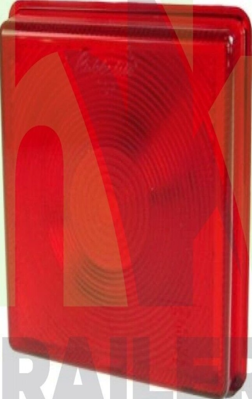 Side / Brake Light Lens Only, Suitable for Ifor Williams, Square, Rubbolite,