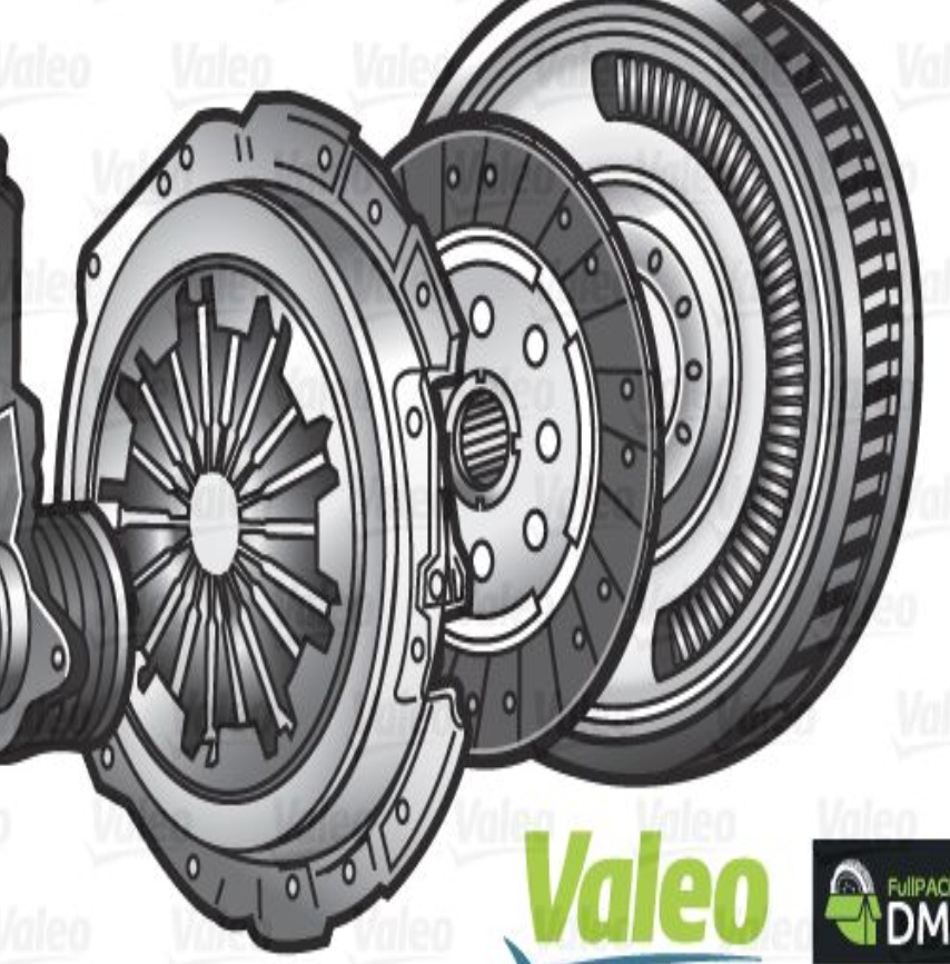 Dual Mass Flywheel DMF Kit with Clutch and CSC 837444 Valeo 55214812 55214813 - Image 4