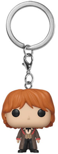 Funko POP! Keychain Ron Weasley (Yule) Vinyl Figure New