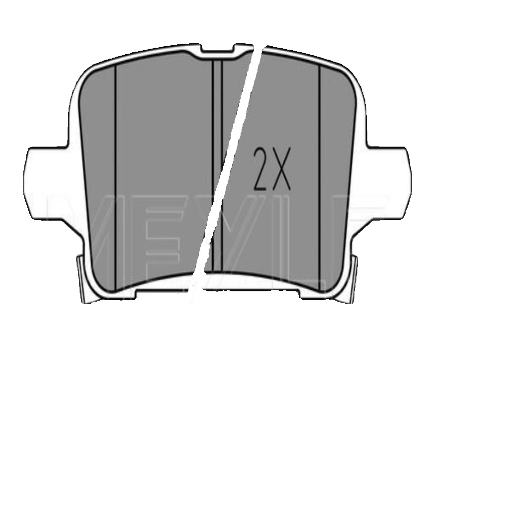 Original MEYLE Brake Pad Set Disc Brake 025 221 2917 For Opel