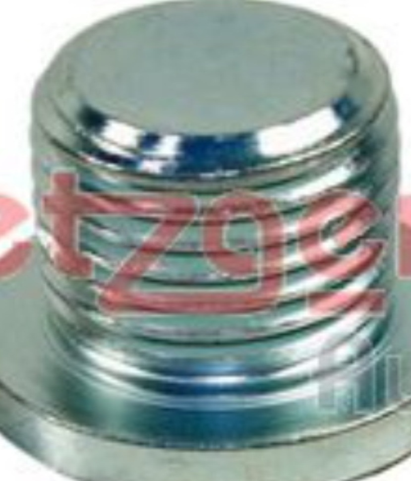Oil pan drain plug Inner rectangle 8030049 METZGER for RENAULT CITROËN PEUGEOT