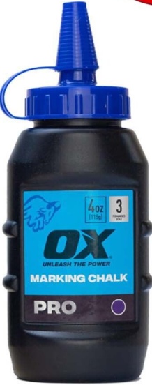 OX Tools OX-P506302 Pro Aluminium Chalk Line Reel and Refill - Image 3
