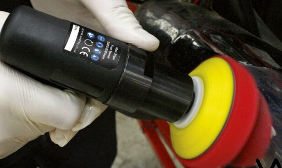 Sealey SA722 Premier Composite Mini Air Polisher 75mm