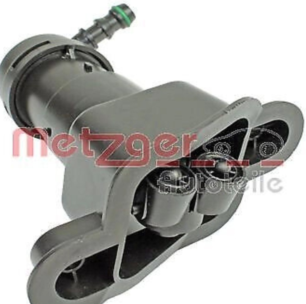 Original METZGER Headlight Washer Nozzle 2220545 for Audi
