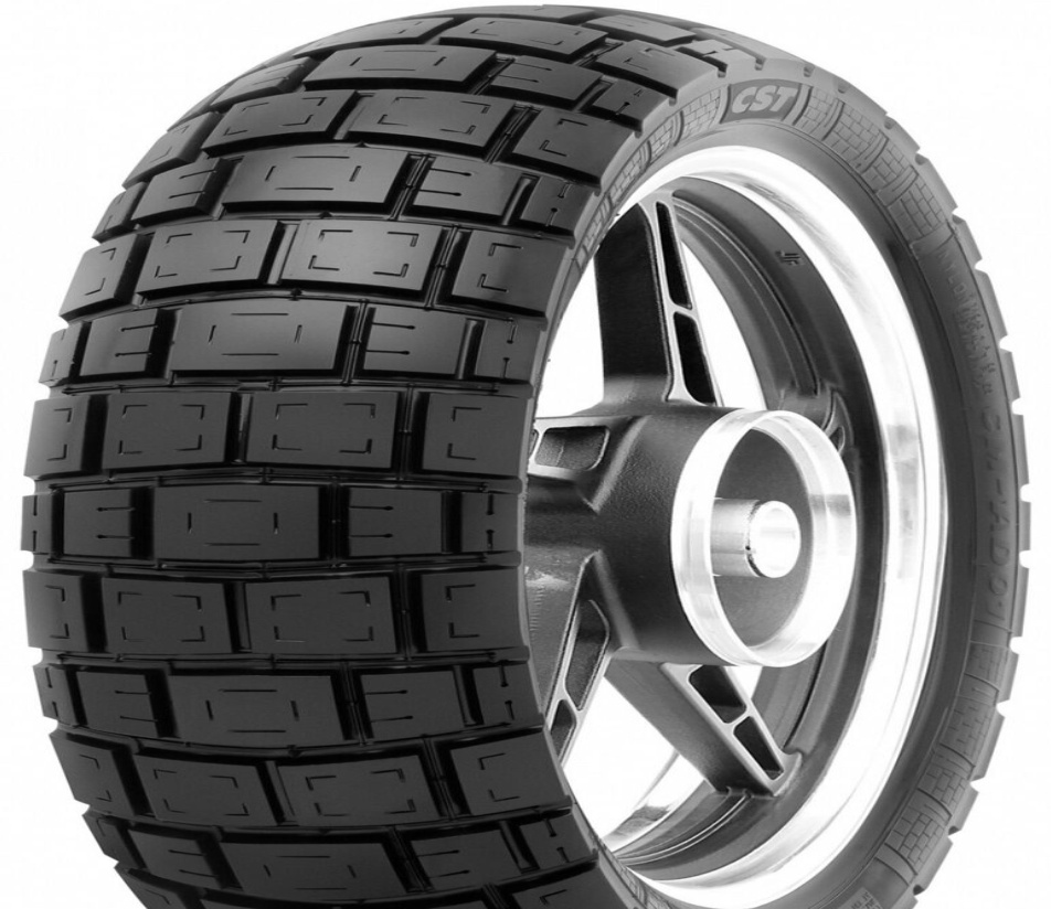 1 x 110/70 17 54S TL Front, CST CM-AD01 Motorcycle Tyre - 1107017 (New)