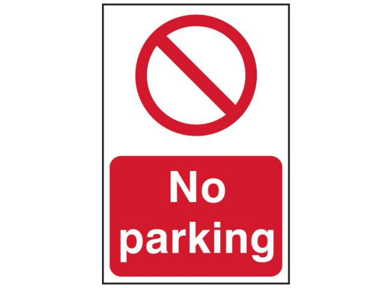 Scan 0605 No Parking - Pvc Sign 200 X 300Mm - Image 5