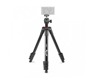JOBY Compact Light Kit, Black Compact Tripod with Ball Head and Smartphone Mount