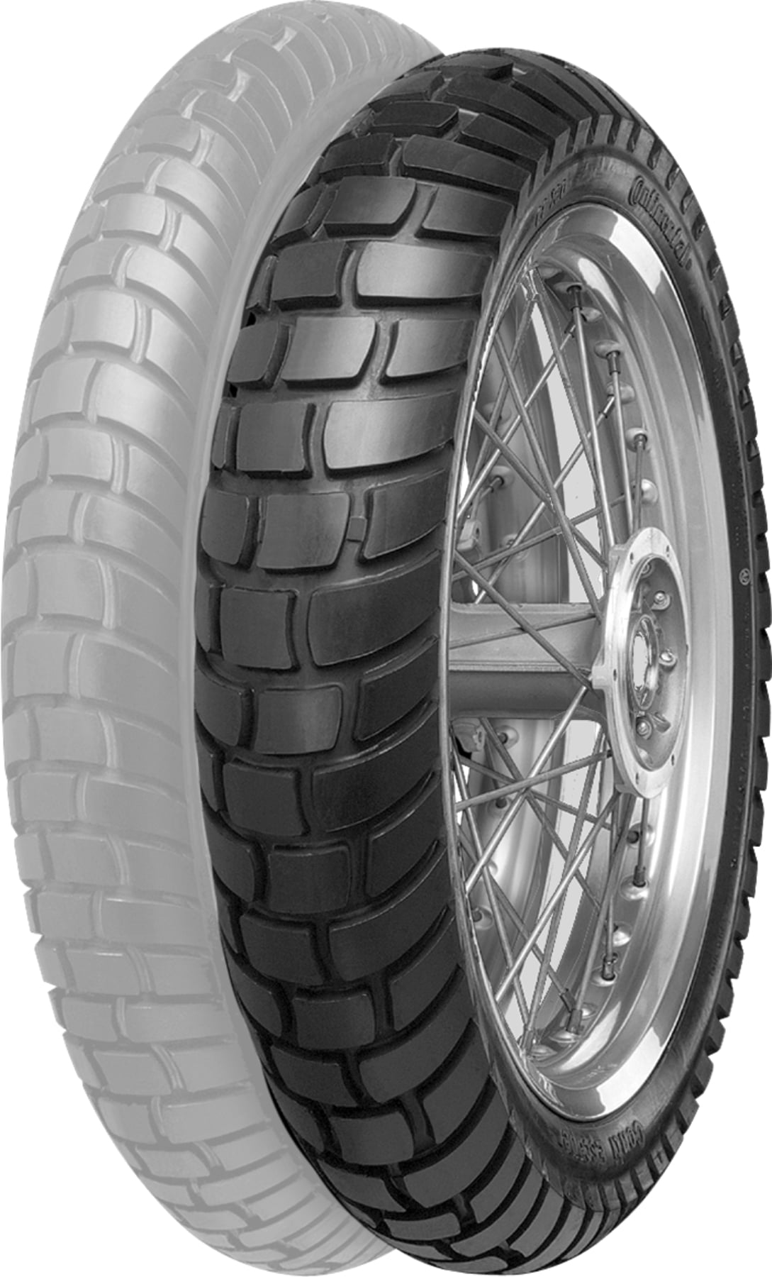 TYRE PAIR CONTINENTAL 100/90-19 ESCAPE ENDURO + 140/80-17 ESCAPE ENDURO DOT22