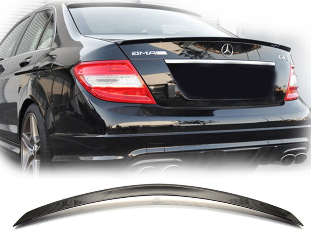 Rear Spoiler Wing Lip Suitable for MERCEDES C W204 A-Style