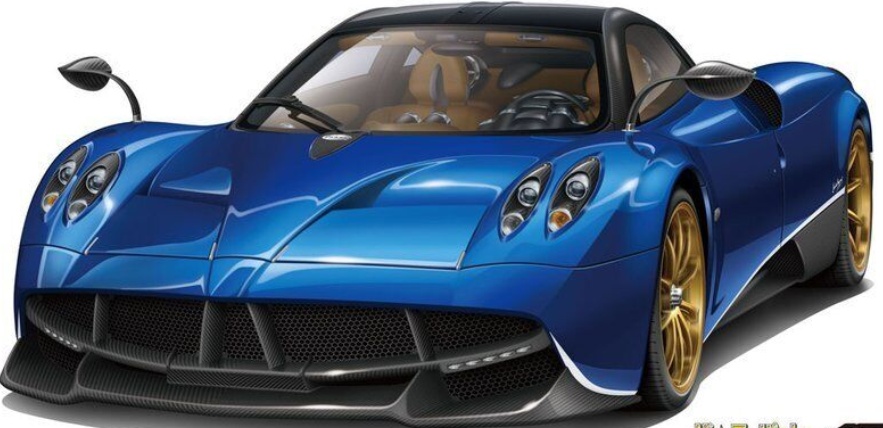 Aoshima 1/24 Scale 2016 PAGANI Huayra Pacchette Tempesta Plastic Model Kit