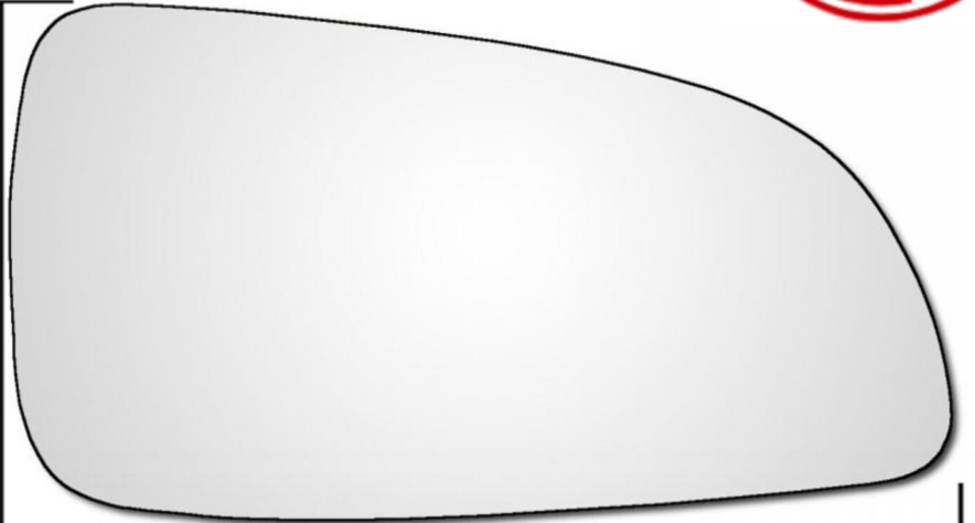 For Vauxhall Astra H 2004-2009 Wing Door Mirror Glass Right Hand Driver Side