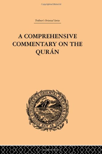 A Comprehensive Commentary on the Quran - 9780415245296