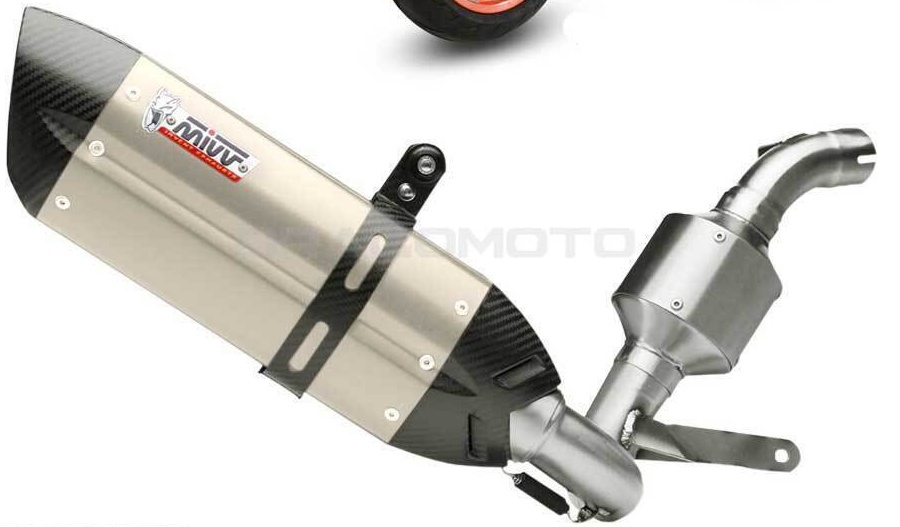 Komplette Aupuff KTM RC 125 2014 2015 MIVV Suono